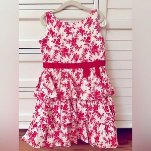 Janie and Jack Toile Tiered Dress